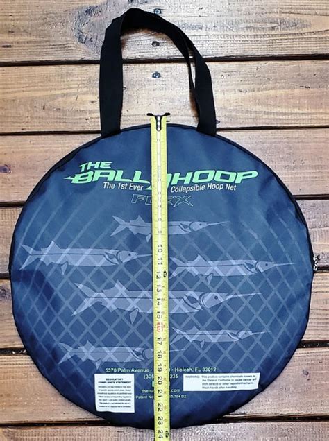 The BallyHoop Flex Collapsible Hoop Net .